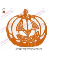 Halloween Pumpkin Embroidery Design 38